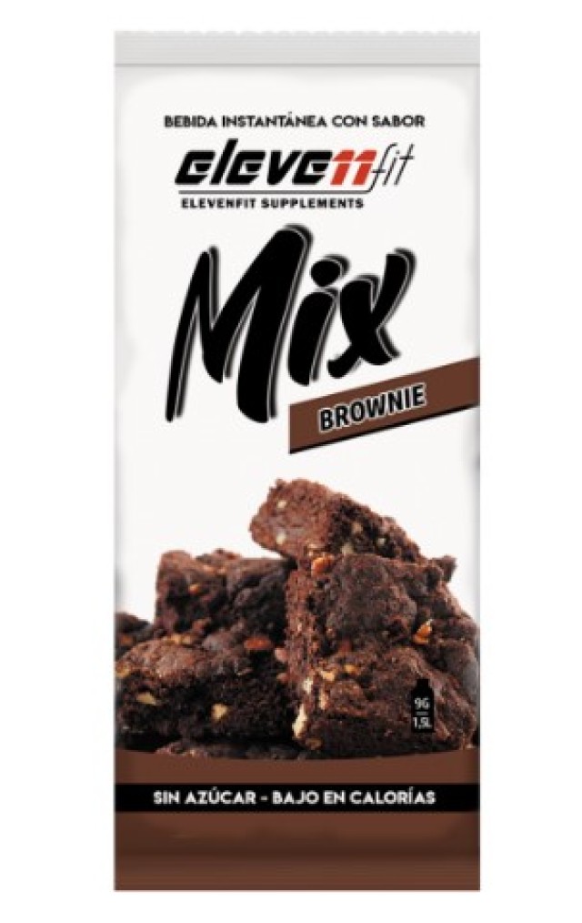 ElevenFit Mix Ρόφημα σε Μορφή Σκόνης με Γεύση Brownie 9gr  1 Τεμάχιο