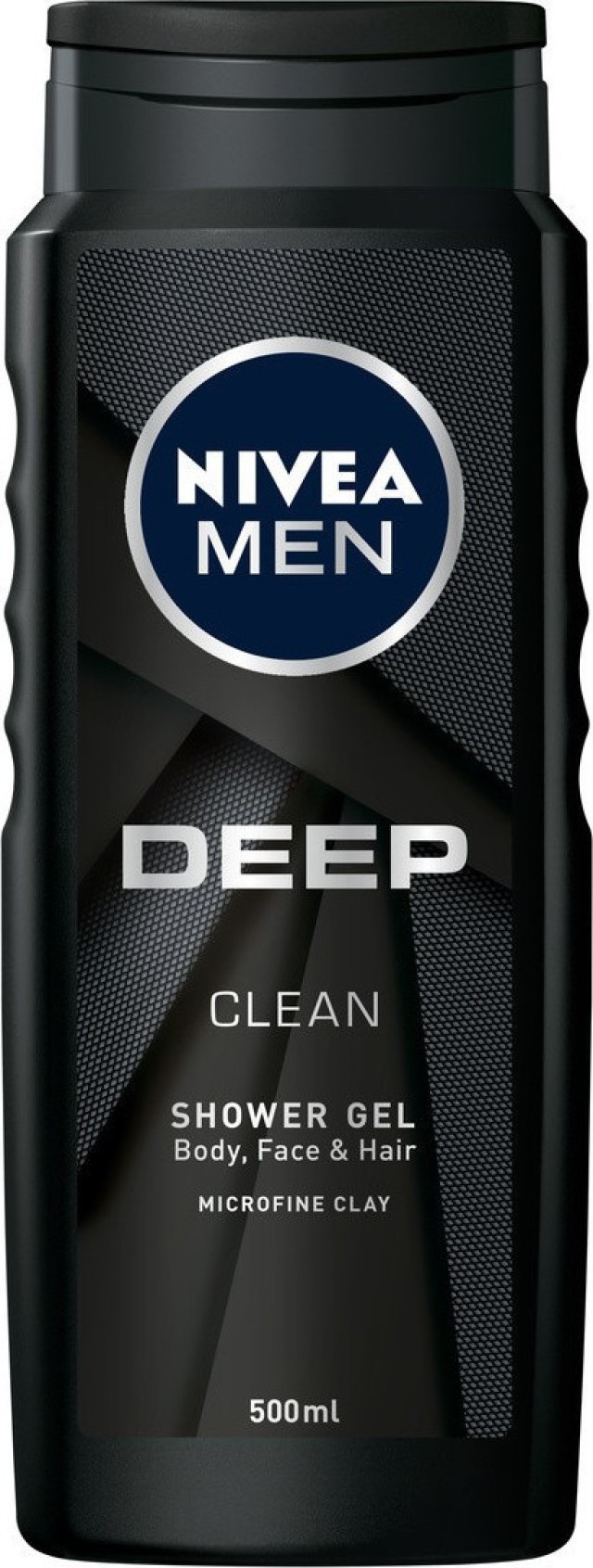Nivea Men Deep Clean Shower Gel Ανδρικό Αφρόλουτρο 500ml
