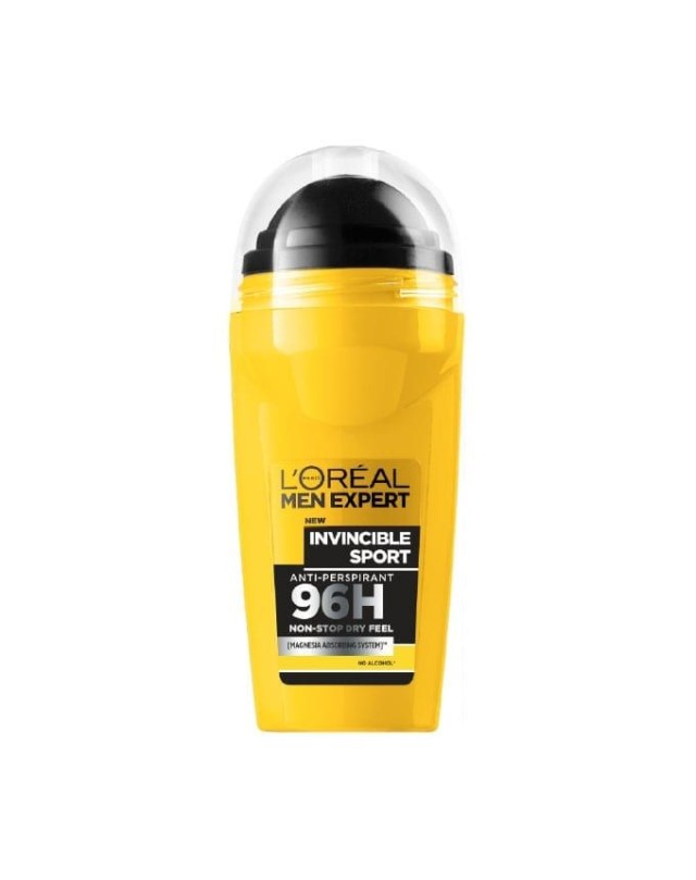 LOreal Paris Men Expert Invincible Sport Ανδρικό Αποσμητικό Roll on 96 … LOreal Paris Men Expert Invincible Sport Ανδρικό Αποσμητικό Roll on 96 …