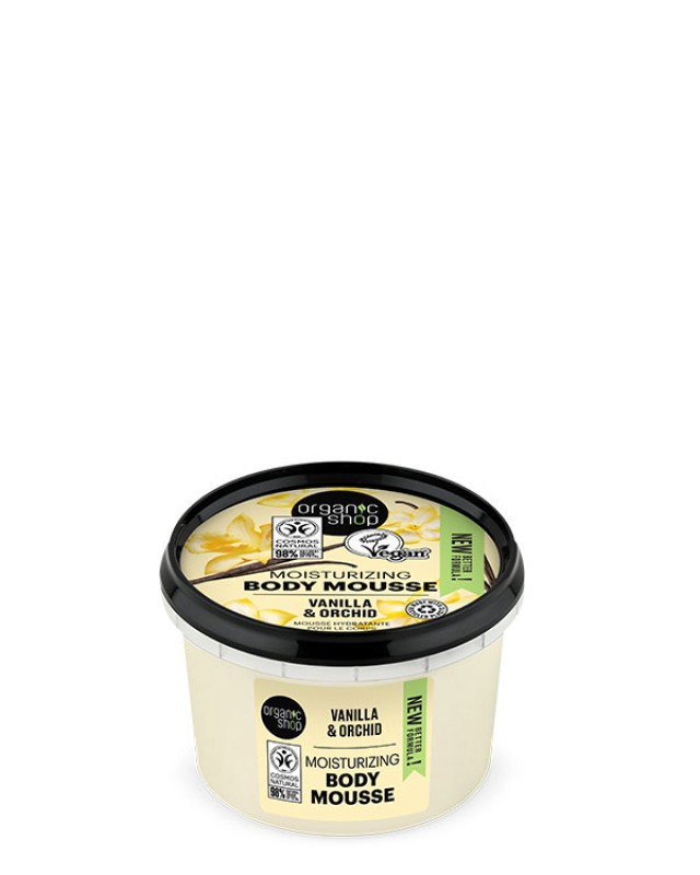 Natura Siberica Organic Shop Vanilla & Orchid Body Mousse Βιολογική Βα …