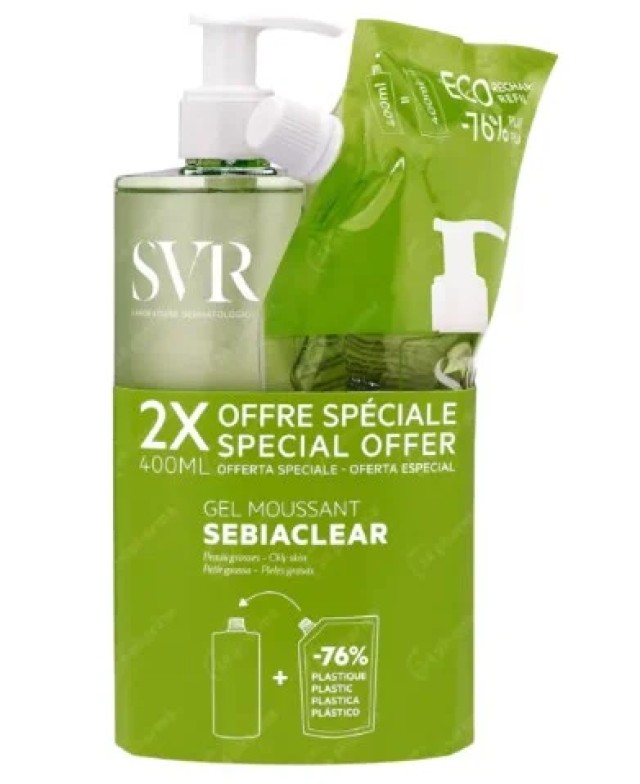 SVR PROMO Sebiaclear Gel Moussant Αφρίζον Καθαριστικό Τζελ Προσώπου γι …