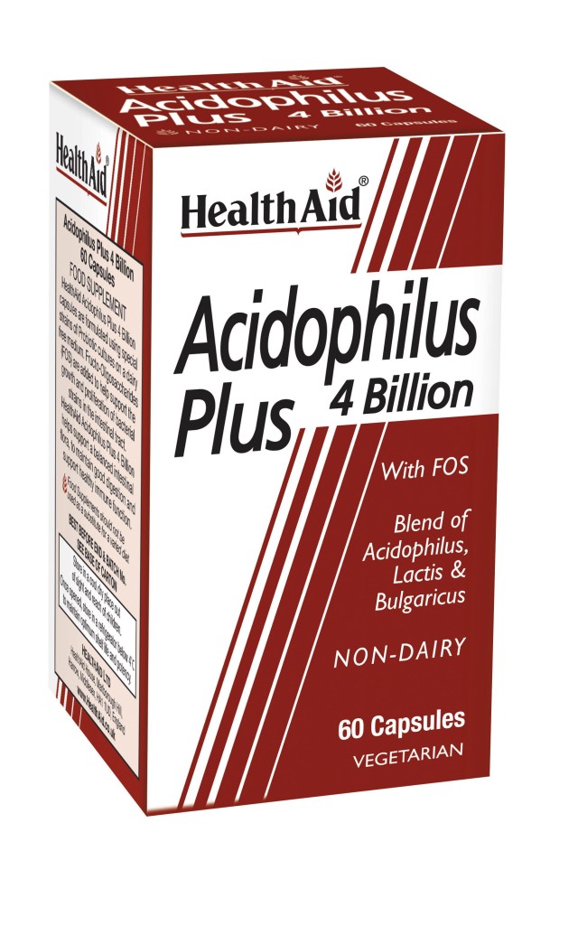 Health Aid Acidophilus Plus 4 Billion Vegetarian Συμπλήρωμα Διατροφής …