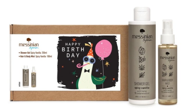 Messinian Spa PROMO Happy Birthday Spicy Vanilla Shower Gel Αφρόλουτρο &hellip;