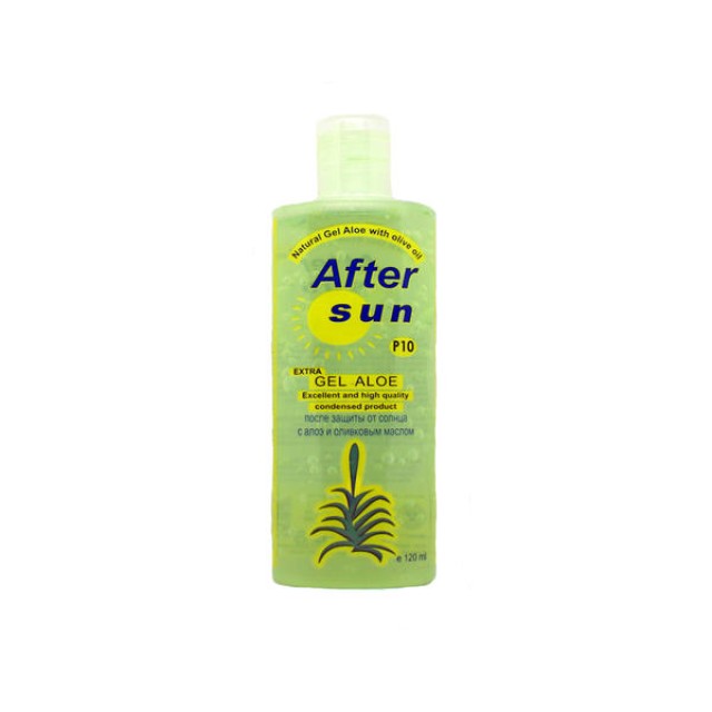 Erythro Forte After Sun Gel Aloe Vera P10 Ενυδατικό Τζέλ Προσώπου - Σώματος για Μετά τον Ήλιο 20ml