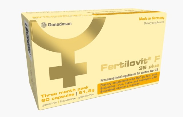 Fertilovit F 35 Plus Συμπλήρωμα Για Καλύτερη Ποιότητα Ωαρίων 30 Κάψουλ …