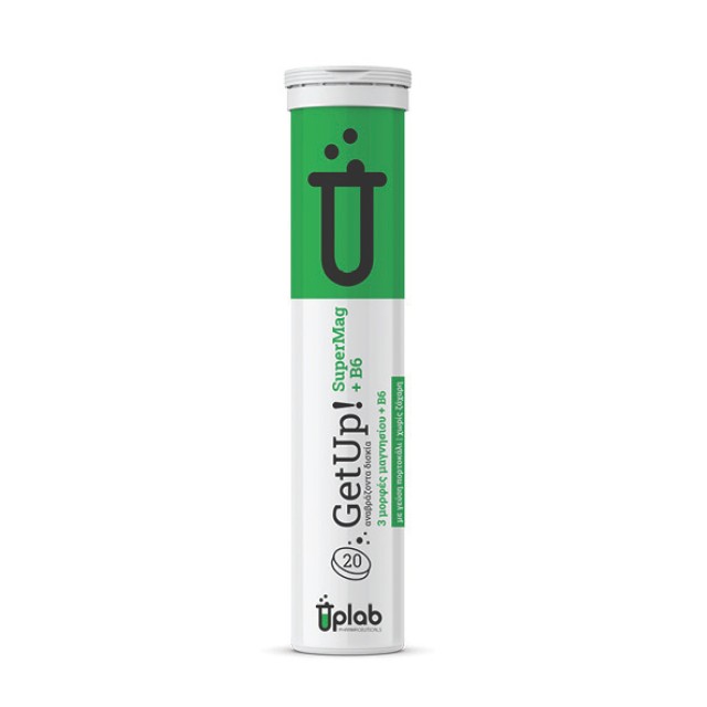 Uplab GetUp Super Mag + B6 για τη Καλή Λειτουργία του Οργανισμού με … Uplab GetUp Super Mag + B6 για τη Καλή Λειτουργία του Οργανισμού με …