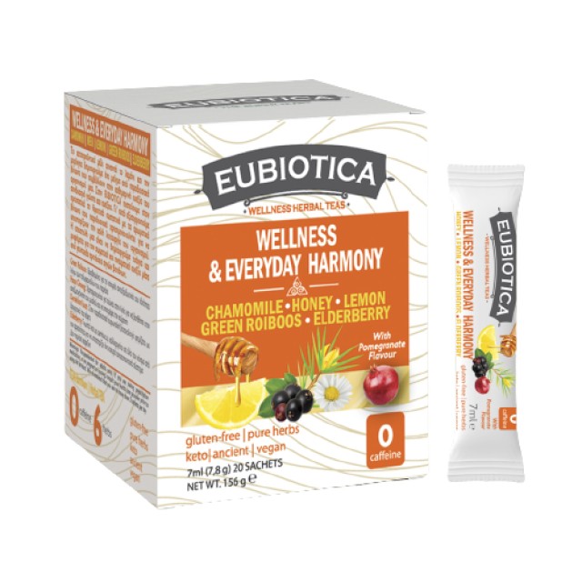 Eubiotica Chamomile Wellness & Everyday Harmony Τσάι Βοτάνων για την Κ …