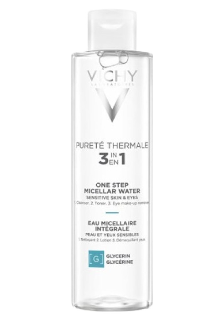 Vichy Purete Thermale Micellar Water 3 σε 1 Καθαριστικό για Ευαίσθητο … Vichy Purete Thermale Micellar Water 3 σε 1 Καθαριστικό για Ευαίσθητο …