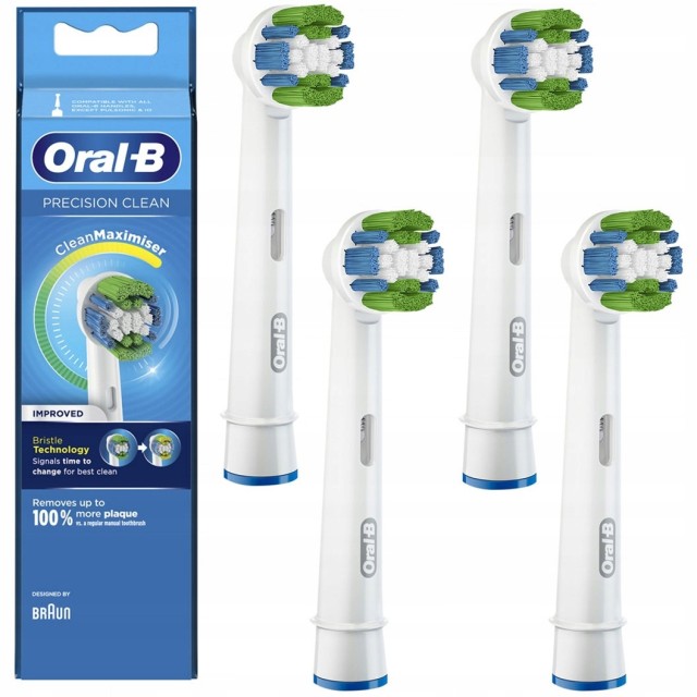 Oral B Precision Clean Κεφαλές Βουρτσίσματος με Τεχνολογία Clean Maxim … Oral B Precision Clean Κεφαλές Βουρτσίσματος με Τεχνολογία Clean Maxim …