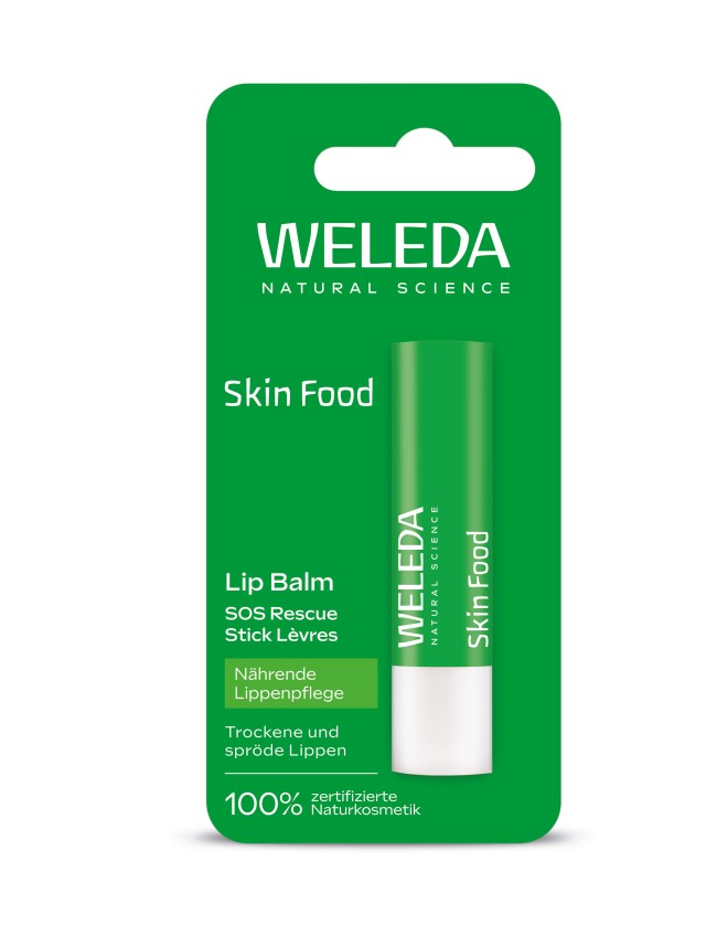 Weleda Skin Food SOS Rescue Lip Ενυδατικό Balm για Ξηρά & Σκασμένα Χεί &hellip;