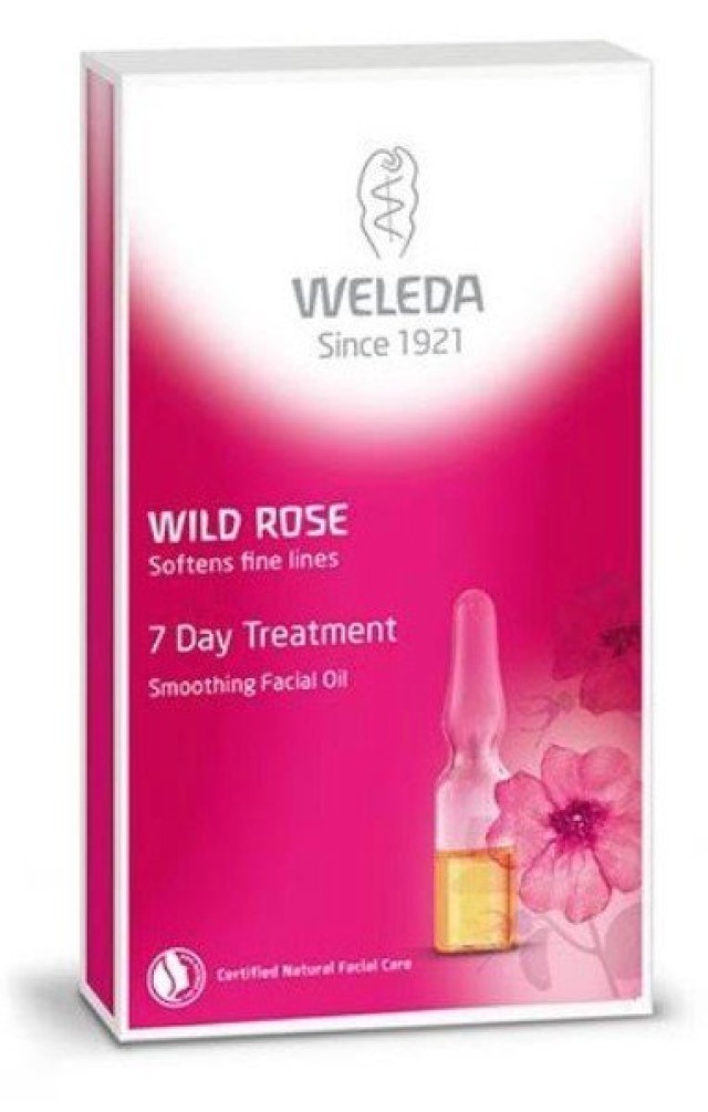 Weleda Κούρα Λείανσης 7 Ημερών με Άγριο Τριαντάφυλλο, 7 amb x 0.8 ml Weleda Κούρα Λείανσης 7 Ημερών με Άγριο Τριαντάφυλλο, 7 amb x 0.8 ml