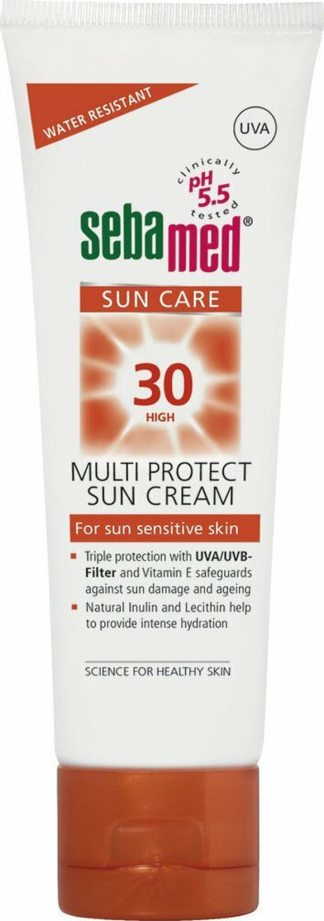 Sebamed Sun Care Multi Protect Sun Cream SPF30 Αντηλιακή Κρέμα Προσώπου για Ακνεϊκές Επιδερμίδες 75ml