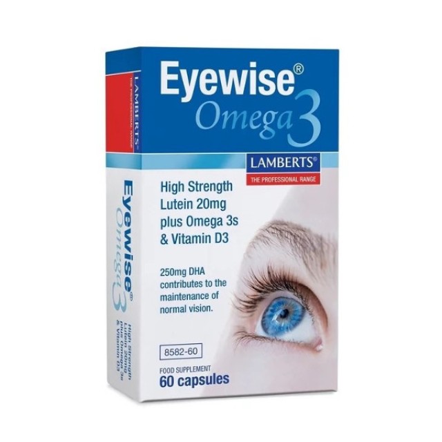 Lamberts Eyewise Omega 3, Συμπλήρωμα Διατροφής για την Καλή Υγεία Ματι … Lamberts Eyewise Omega 3, Συμπλήρωμα Διατροφής για την Καλή Υγεία Ματι …