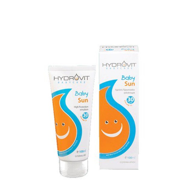 Hydrovit Baby Sun Emulsion SPF30 Παιδικό Αντηλιακό Γαλάκτωμα για Πρόσω …
