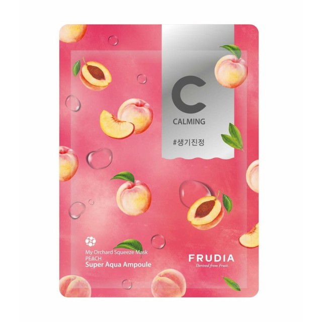 Frudia my Orchard Calming Squeeze Mask Peach Υφασμάτινη Μάσκα Προσώπου …