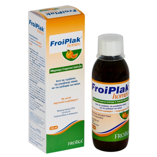 Froika Homeo Froiplak Mouthwash Orange Grapefruit Στοματικό Διάλυμα … Froika Homeo Froiplak Mouthwash Orange Grapefruit Στοματικό Διάλυμα …