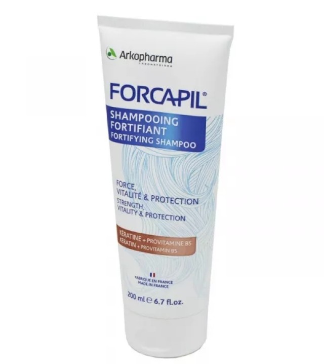 Arkopharma Forcapil Fortifying Shampoo Σαμπουάν για Θρέψη με Κερατίνη και Προβιταμίνη Β5 200ml