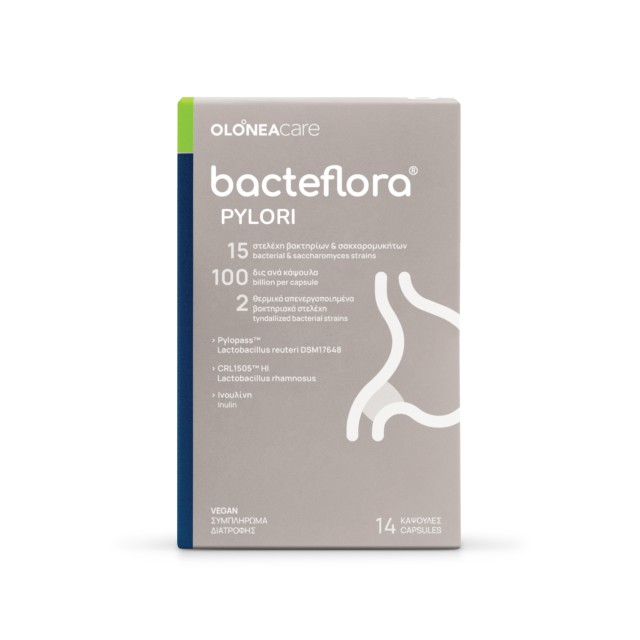Olonea Bacteflora Pylori για το Ελικοβακτηρίδιο του Πυλωρού με Προβιοτ &hellip;