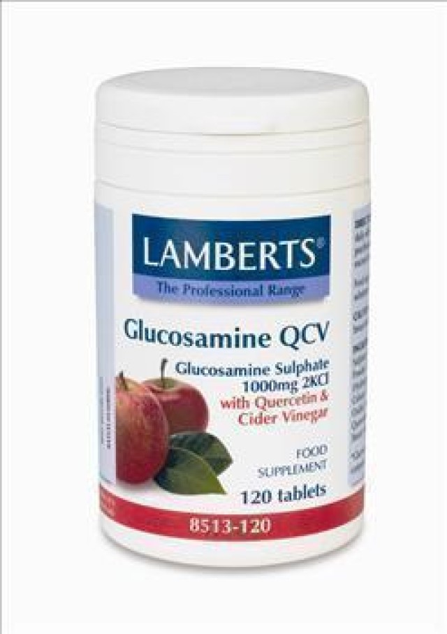 Lamberts Glucosamine QCV, Συμπλήρωμα Διατροφής για τη Καλή Υγεία των Χ … Lamberts Glucosamine QCV, Συμπλήρωμα Διατροφής για τη Καλή Υγεία των Χ …