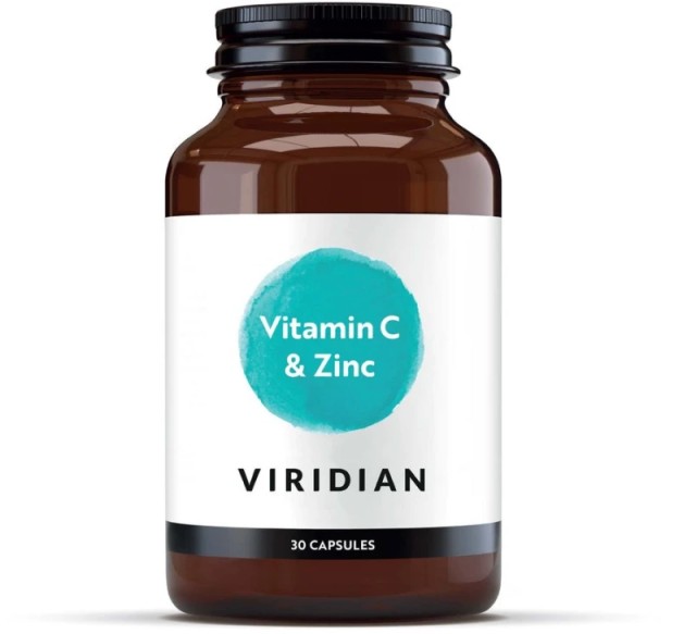 Viridian Vitamin C & Zinc για Ενίσχυση του Ανοσοποιητικού 30 Καψουλες Viridian Vitamin C & Zinc για Ενίσχυση του Ανοσοποιητικού 30 Καψουλες