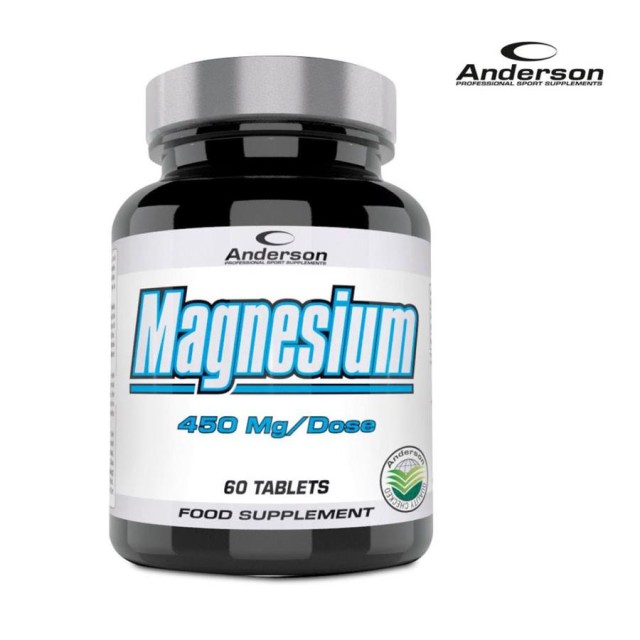 Anderson Magnesium 450mg Μαγνήσιο για Μυϊκή Λειτουργία & Αποκατάσταση … Anderson Magnesium 450mg Μαγνήσιο για Μυϊκή Λειτουργία & Αποκατάσταση …