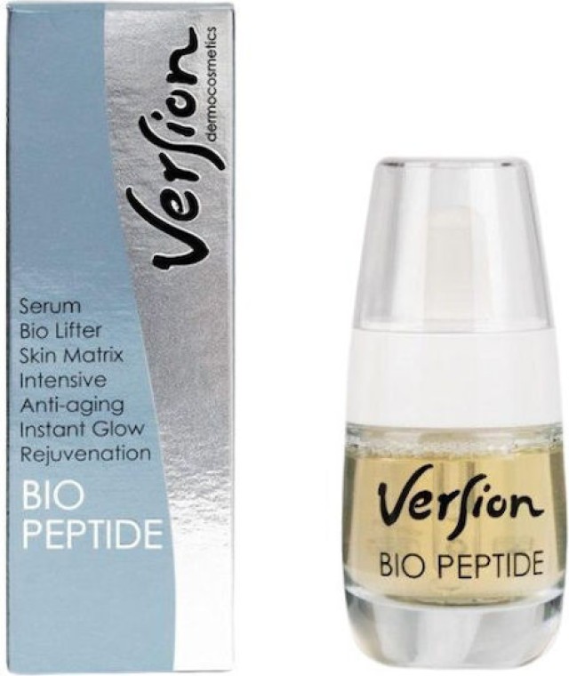 Version Bio Peptide Serum Συμπυκνωμένος, 24ωρος Ορός Εντατικής Αναδόμη … Version Bio Peptide Serum Συμπυκνωμένος, 24ωρος Ορός Εντατικής Αναδόμη …