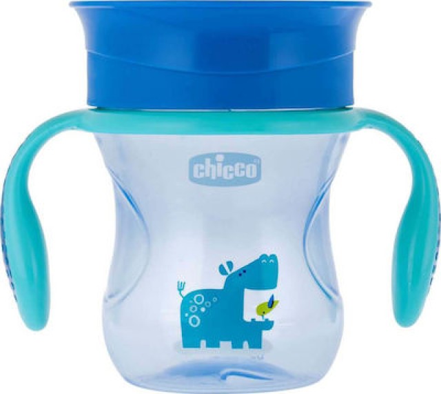 Chicco Perfect Cup Εκπαιδευτικό Ποτηράκι με Λαβές που Αφαιρούνται για …
