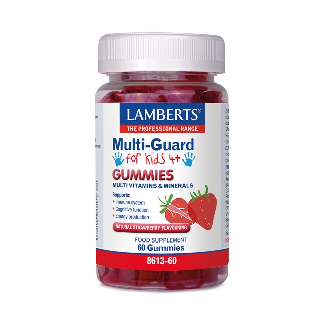 Lamberts Multi Guard for Kids 4+ Παιδική Πολυβιταμίνη με Φυσική Γεύση &hellip;