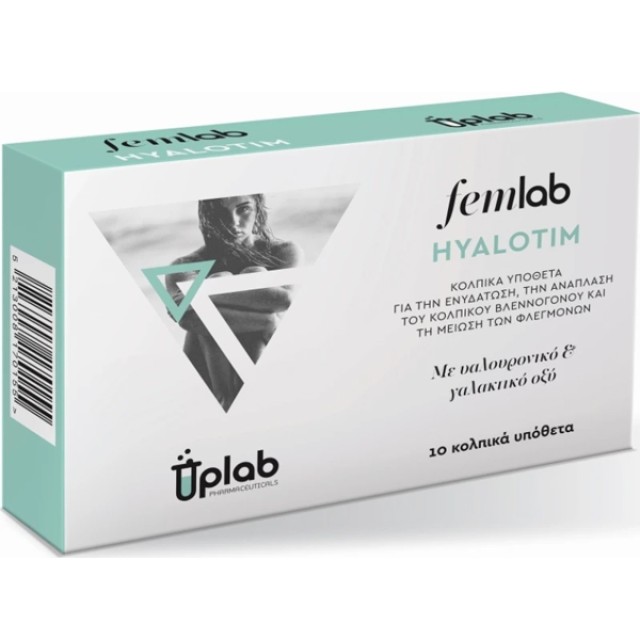 Uplab Pharmaceuticals Hyalotim Femlab Κολπικά Υπόθετα με Υαλουρονικό Ο … Uplab Pharmaceuticals Hyalotim Femlab Κολπικά Υπόθετα με Υαλουρονικό Ο …