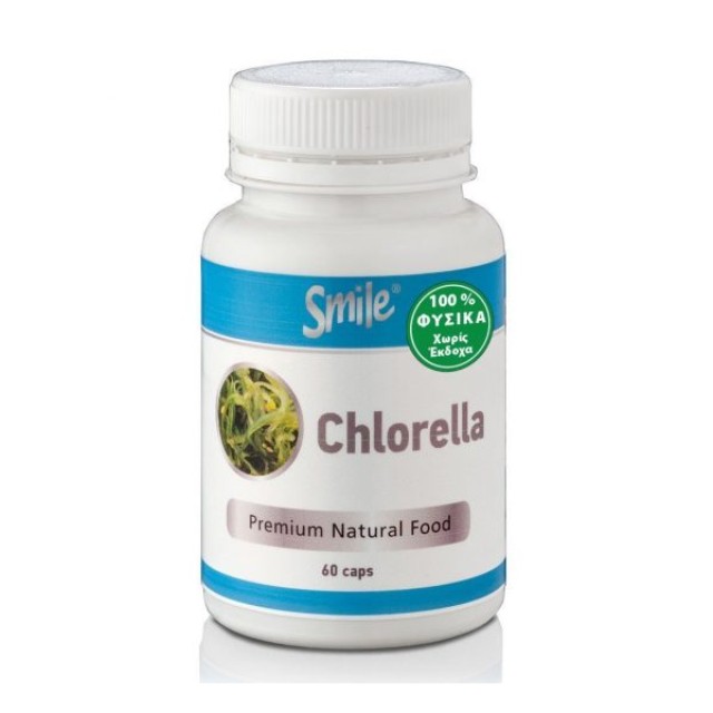 Am Health Smile Chlorella Χλωρέλλα, 60 κάψουλες