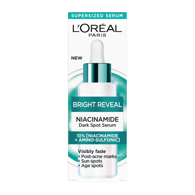 LOreal Paris Bright Reveal Ορός Προσώπου με Νιασιναμίδη Κατά των Σκούρ &hellip;