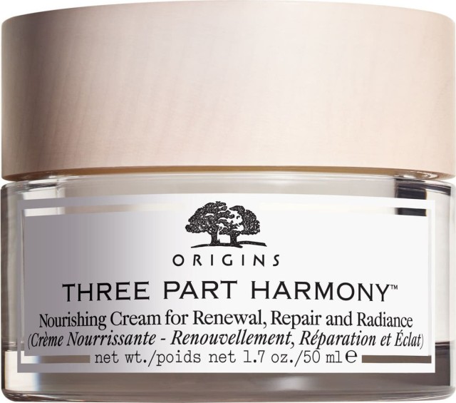 Origins Three Part Harmony Nourishing Cream for Renewal, Repair & Radiance Αντιγηραντική Κρέμα Προσώπου Πλούσιας Υφής 50ml