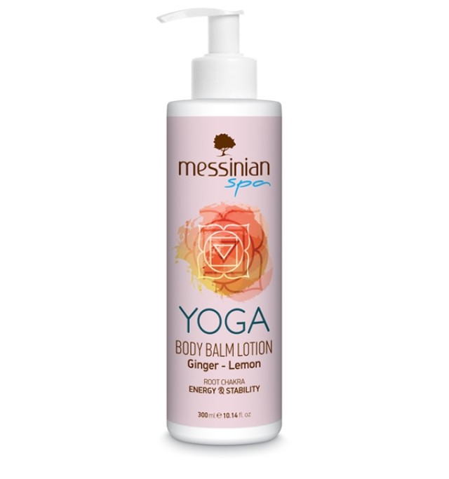 Messinian Spa Yoga Body Balm Lotion Ginger - Lemon Ενυδατικό Γαλάκτωμα Σώματος 300ml