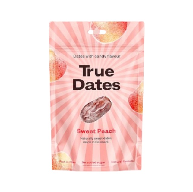 True Dates Φυσικοί Χουρμάδες με Γεύση Sweet Peach Χωρίς Ζάχαρη 100gr True Dates Φυσικοί Χουρμάδες με Γεύση Sweet Peach Χωρίς Ζάχαρη 100gr