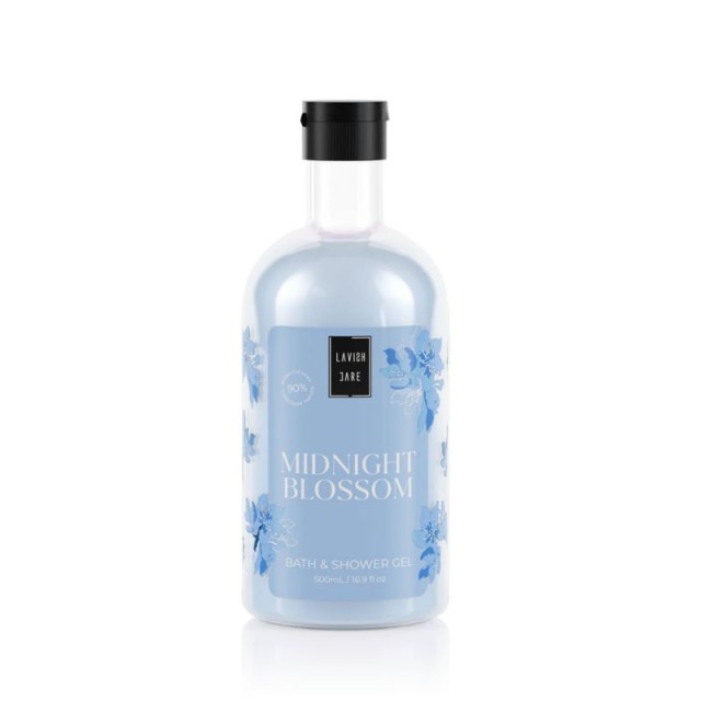 Lavish Care Midnight Blossom Bath & Shower Αφρόλουτρο Gel με Άρωμα Γιασεμί 500ml