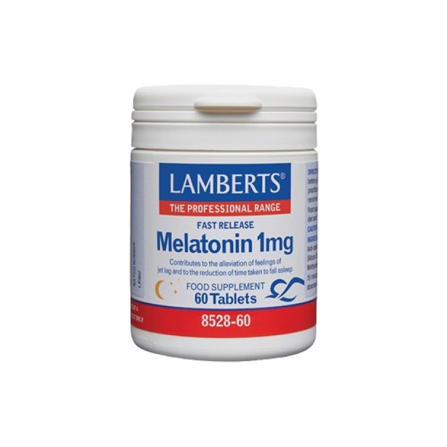 Lamberts Melatonin 1mg Συμπλήρωμα Διατροφής για Έλευση του Ύπνου 60 Τα …