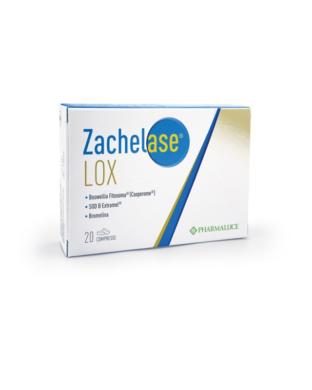 Pharmaluce Erbozeta Zachelase Lox Συμπλήρωμα Διατροφής για Οξεία Φλεγμονή & Πόνο 20 Ταμπλέτες