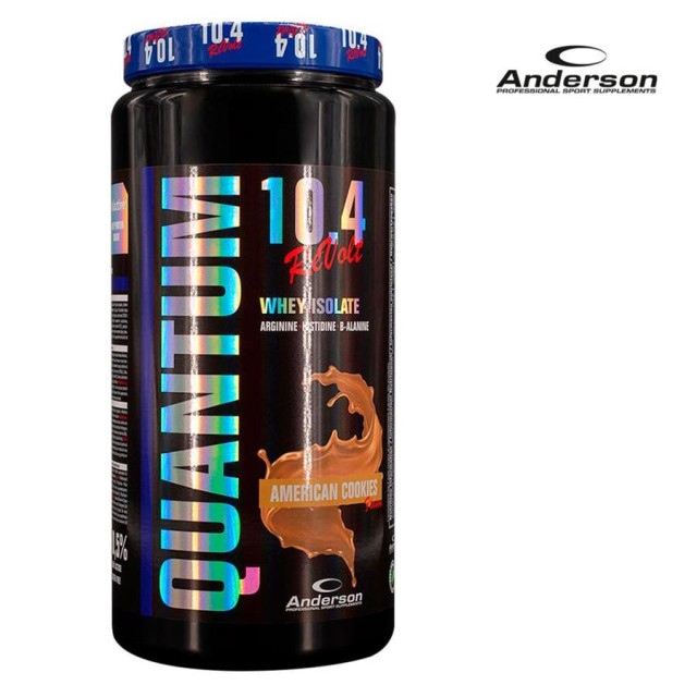 Anderson Quantum 10.4 Revolt Whey Isolate Πρωτεΐνη Ορού Γάλακτος με Γε …