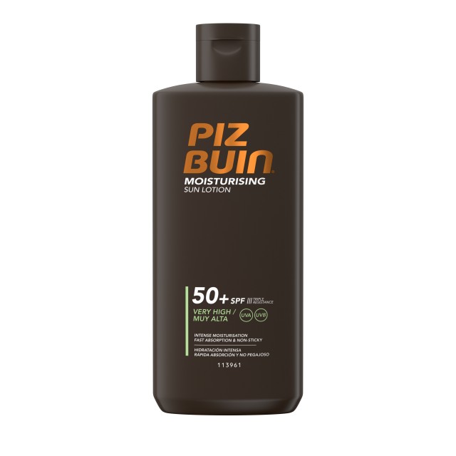 Piz Buin® Moisturising Sun Lotion SPF50+ Αντηλιακό Γαλάκτωμα Σώματος 2 …