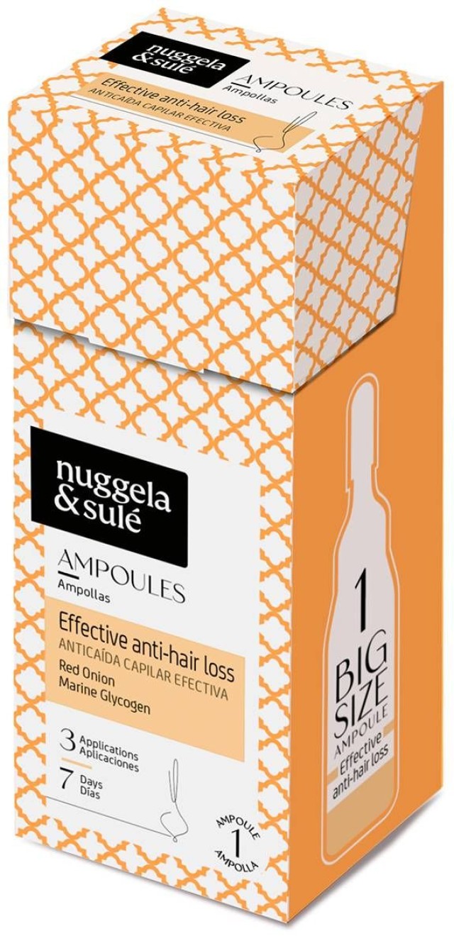 Nuggela & Sulé Ampoules Effective Anti Hair Loss Αμπούλα Κατά της Τριχ &hellip;