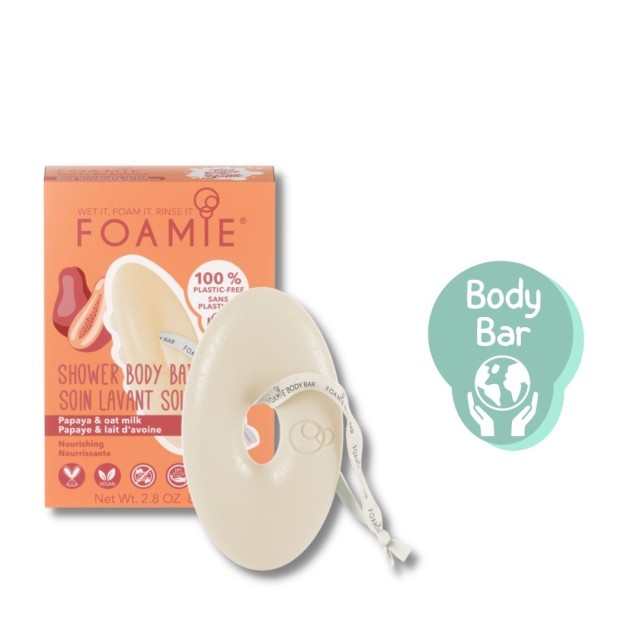 Foamie Body Bar Oat to Be Smooth Nourishing Αφρόλουτρο σε Μορφή Μπάρας …