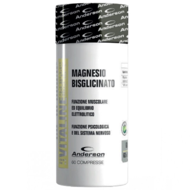 Anderson Magnesio Bisglicinato Δισγλυκινικό Μαγνήσιο & Βιταμίνη Β6, … Anderson Magnesio Bisglicinato Δισγλυκινικό Μαγνήσιο & Βιταμίνη Β6, …