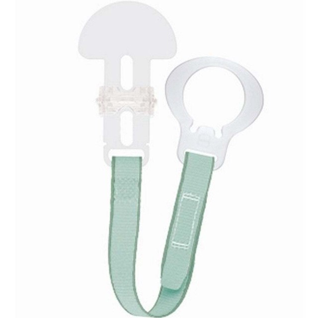 Mam Clip Κορδέλα Στήριξης Πιπίλας 0m+ Βεραμάν 1 Τεμάχιο [310B]