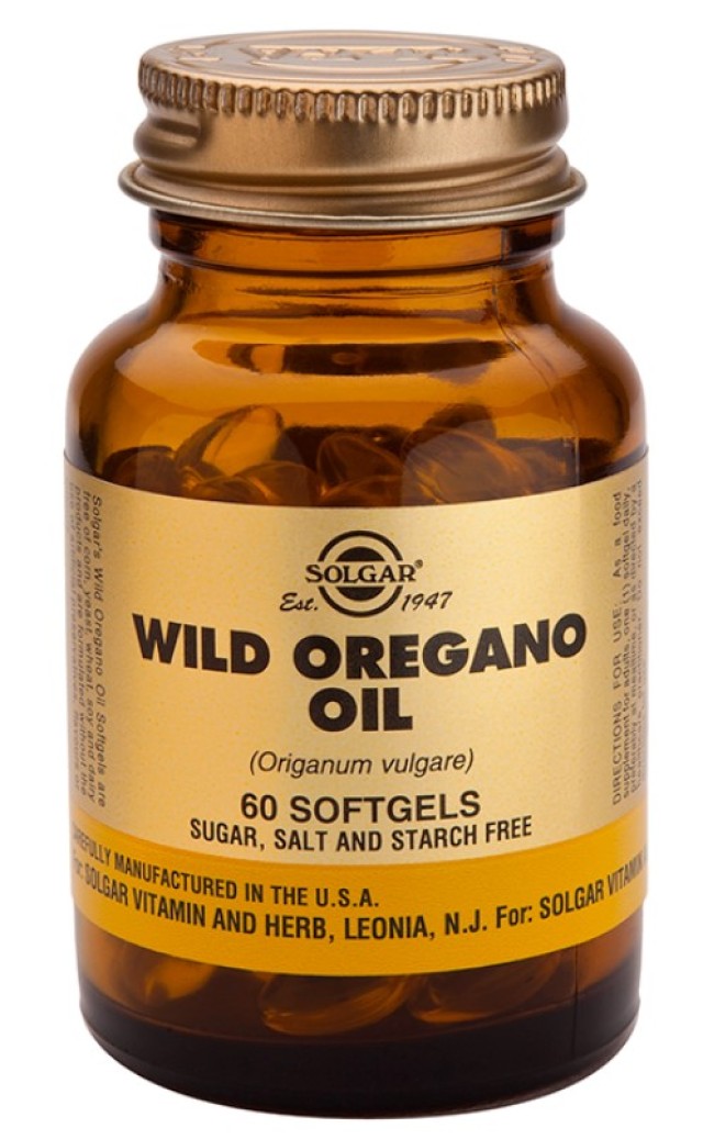 Solgar Wild Oregano Oil 60 Μαλακές Κάψουλες