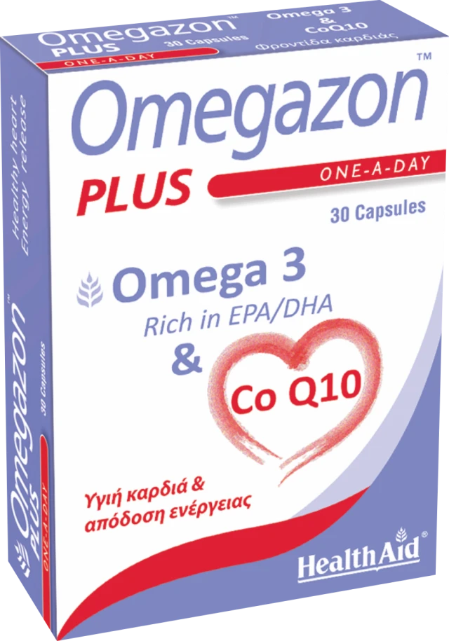 Health Aid Omegazon Plus (Omega 3 & Co Q10) Dietary Supplement for … Health Aid Omegazon Plus (Omega 3 & Co Q10) Dietary Supplement for …