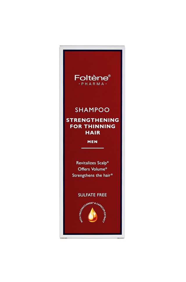 Foltene® Pharma Shampoo Strengthening Δυναμωτικό Σαμπουάν για Μαλλιά με Τάση Τριχόπτωσης Για Άνδρες Χωρίς Θειικά Άλατα 200ml