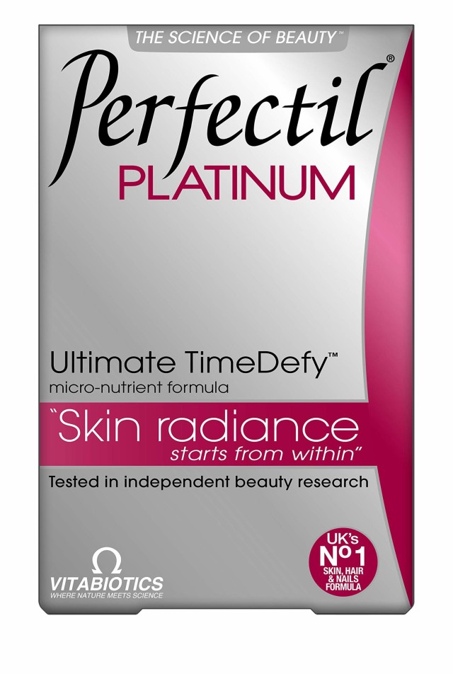 Vitabiotics Perfectil Platinum Συμπλήρωμα Διατροφής Για Μαλλιά - Νύχια - Δέρμα 60 Δισκία Νέα Συσκευασία