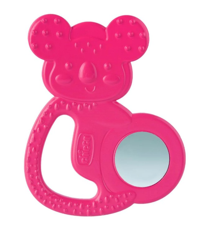 Chicco Δροσιστικός Κρίκος Οδοντοφυΐας Σιλικόνης Ροζ Κοάλα για 4m+ 1 Τε …