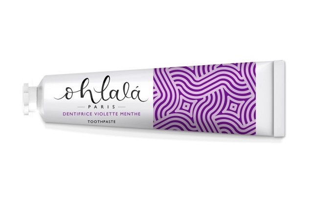 Ohlala Violet & Mint Toothpaste Οδοντόκρεμα Κατά της Πλάκας με Γεύση Βιολέτα Μέντα 15ml [Travel Size]