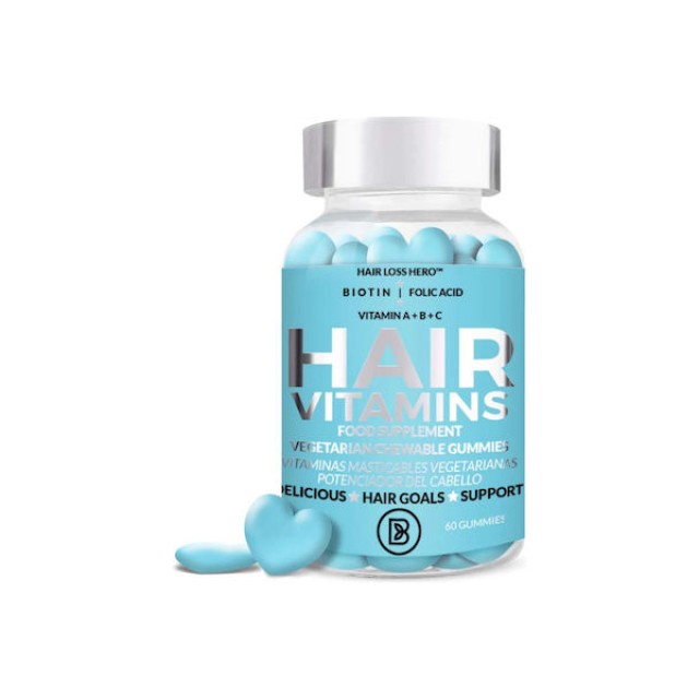 Biovene Hair Vitamins Συμπλήρωμα Διατροφής για την Ενίσχυση των Μαλλιών 60 Μασώμενα Ζελεδάκια